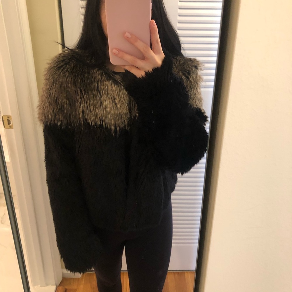 Faux Fur Jacket